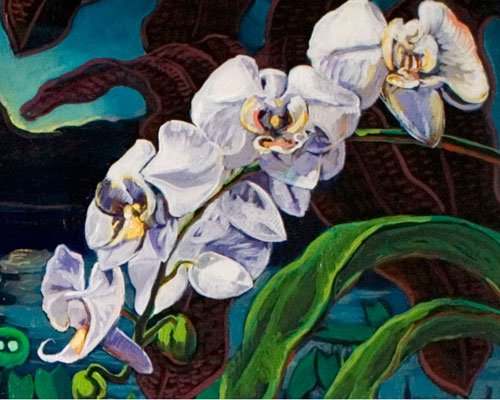 Detail of Dragonflies commission