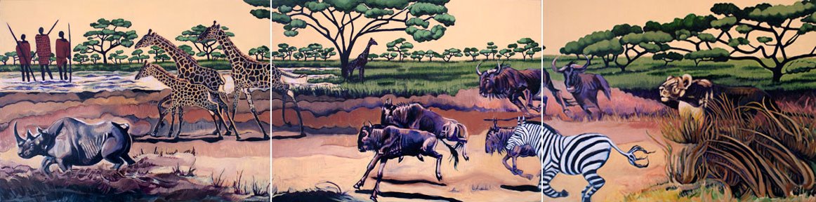 Serengeti panoramic commission